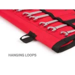TEKTON 12-Piece Metric Flex-Head Ratcheting Combination Wrench Set with Pouch, 8-19 mm thumbnail 11