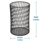 Laura Ashley Speckled Cutlery Basket in Grey thumbnail 3