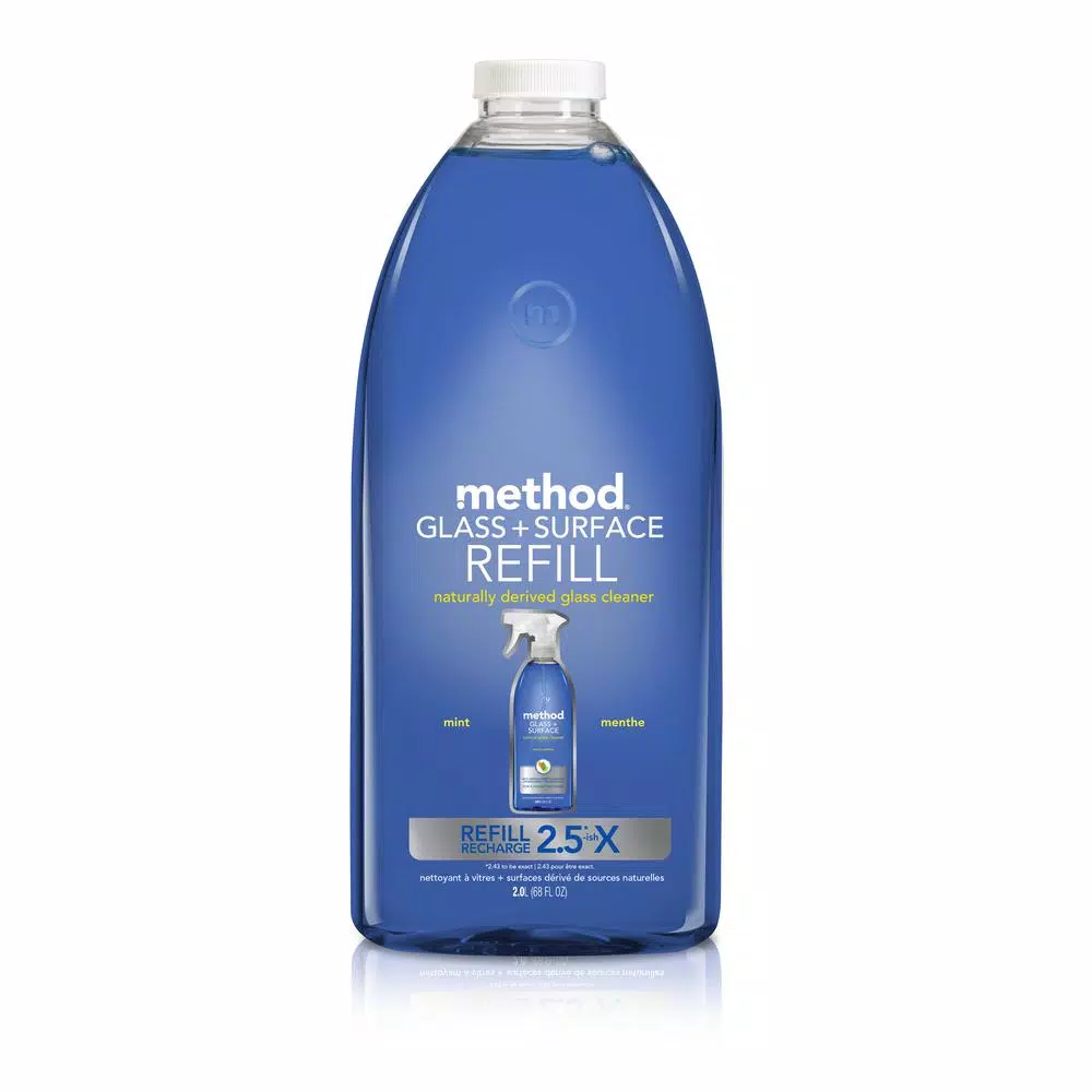 method 68 oz. Glass Cleaner Refill - Plant-Based, Streak-Free Formula