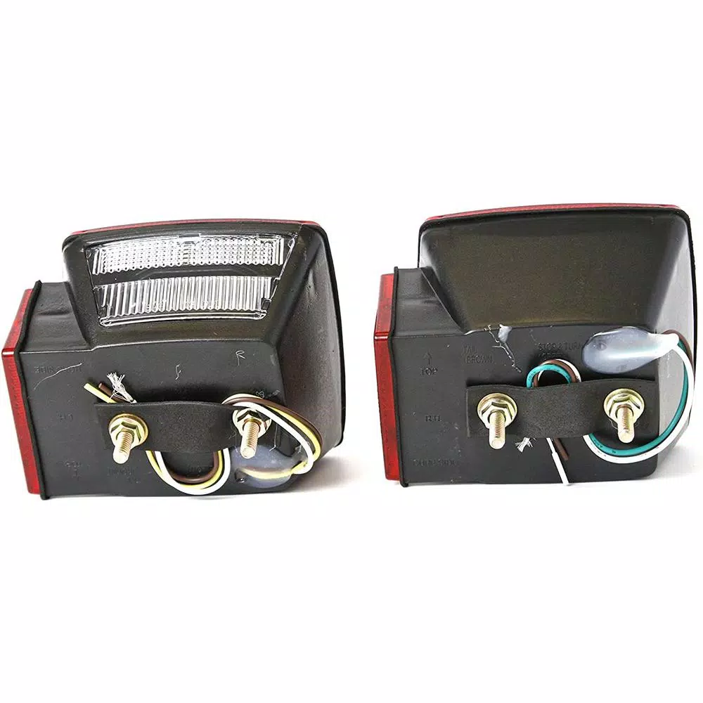 MaxxHaul 12V LED Submersible Trailer Tail Light Kit, DOT Compliant Combination Stop/Turn/Signal