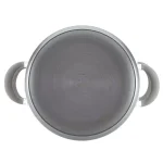 Circulon Elementum 5 Qt. Hard-Anodized Nonstick Multipot with Steamer Insert, Oyster Gray thumbnail 3