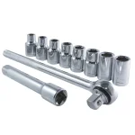 Best Value 1/2 in. Drive Metric Ratchet and Socket Set, 10-Piece thumbnail 5