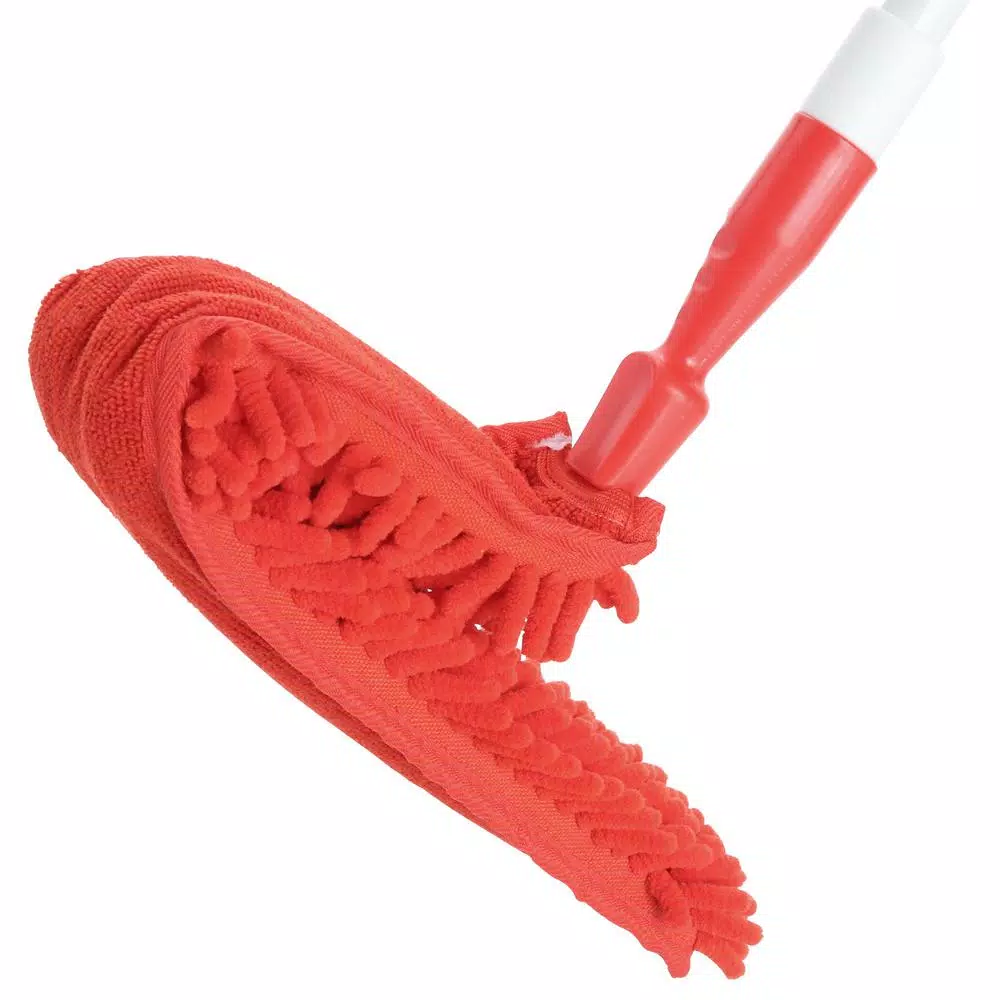 Ettore Cleaning Critters Phanna Microfiber Ceiling Fan Duster with Telescoping Extension Pole