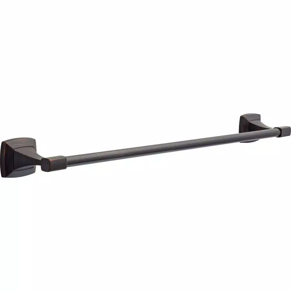 Delta Portwood 24 in. Single Towel Bar, Venetian Bronze