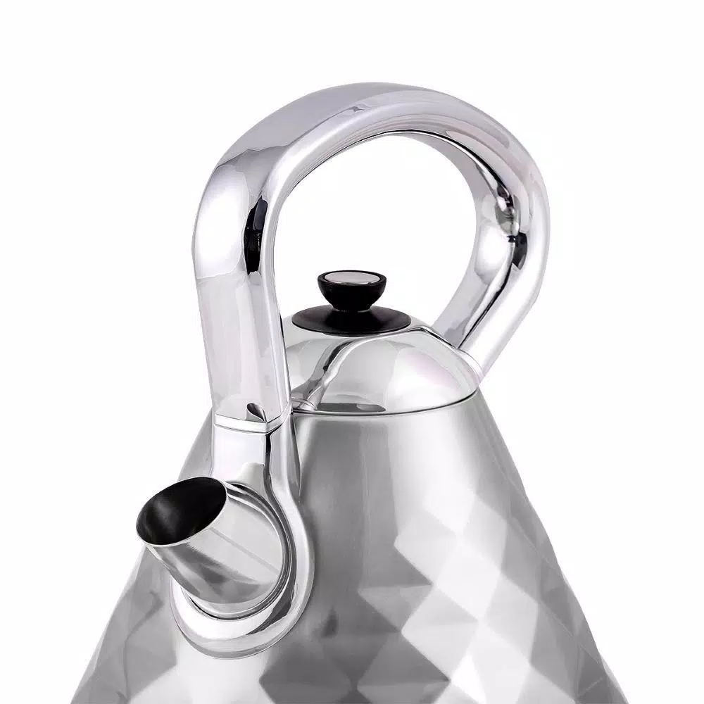 Ovente Cleo Collection 1.7L Electric Kettle, 1500W Stainless Steel Tea Kettle with Auto Shut-Off