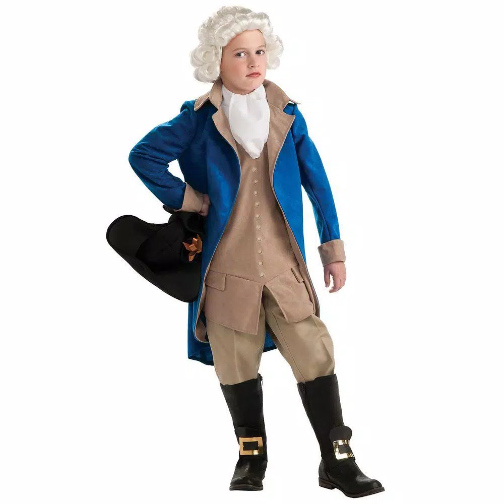 Rubie's Costumes Boys General George Washington Historical Costume - Large