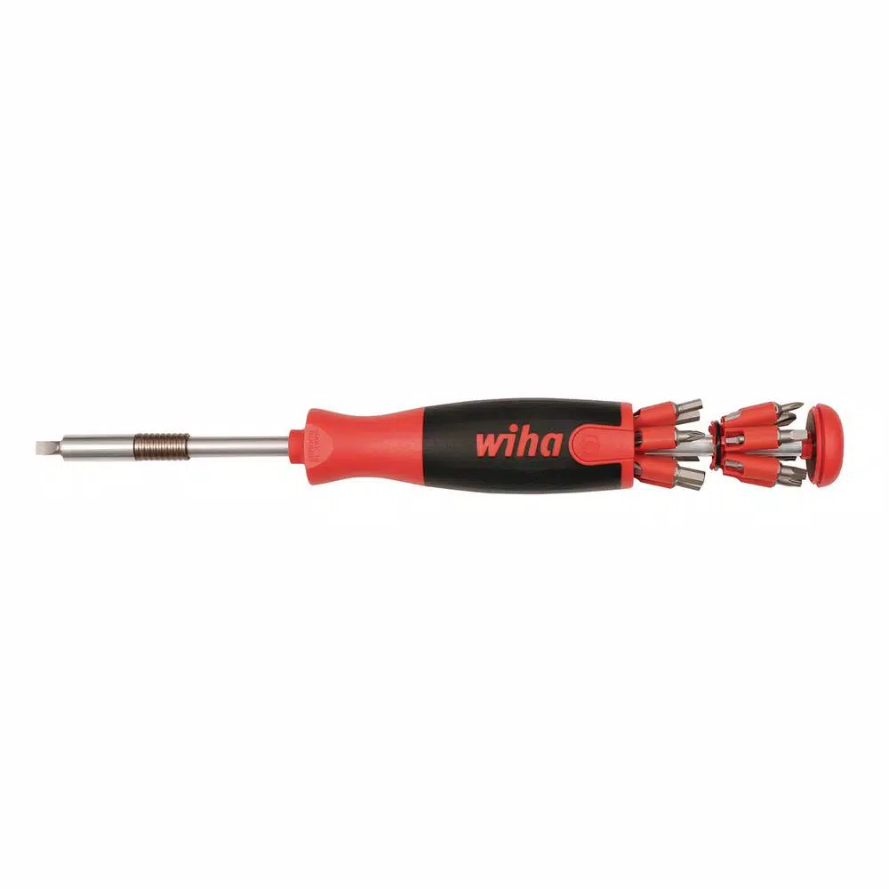 Wiha 14-Piece Ultra Driver 26-in-1 Bit Holder Screwdriver Set