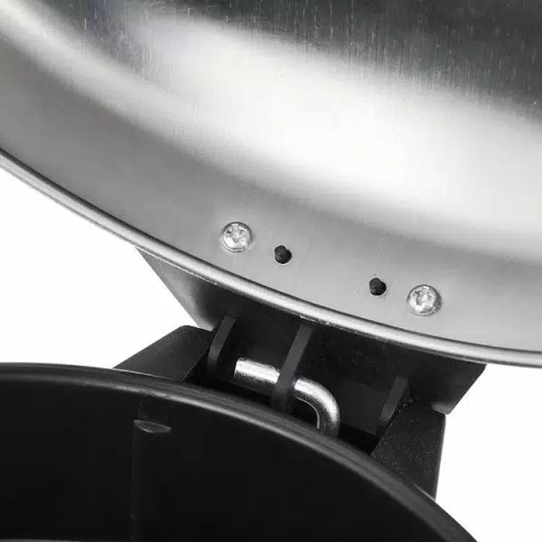 Innovaze Stainless Steel Round Step-on Trash Can Set, 8 Gal/30L and 1.3 Gal/5L, Fingerprint Resistant