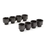TEKTON 3/4 in. Drive 6-Point Shallow Impact Socket Set, 8-Piece thumbnail 3