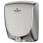 World Dryer VERDEdri High-Speed Electric Hand Dryer - Brushed Stainless Steel thumbnail 3