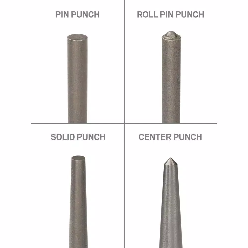TEKTON 18-Piece Gunsmith Punch Set with Walnut Bench Block