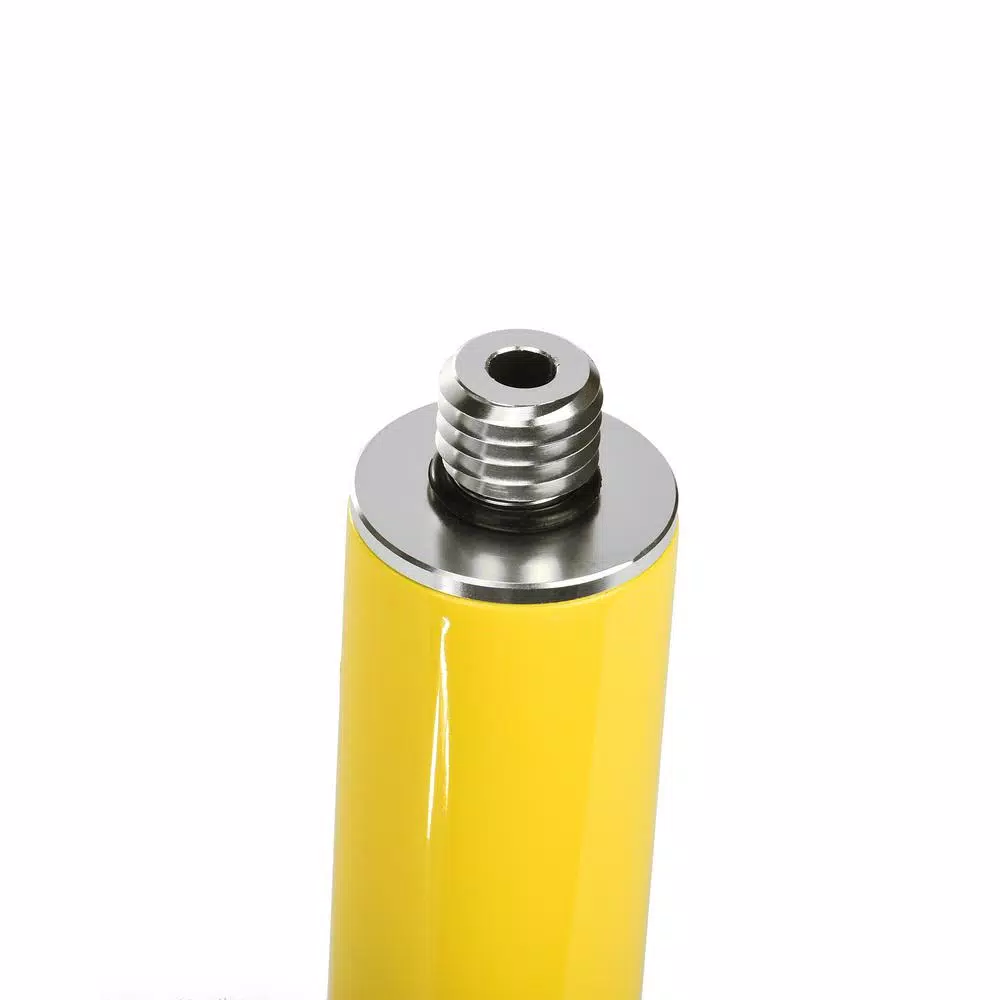 AdirPro 7 ft. Aluminum Extension Pole with Height Lever, Yellow