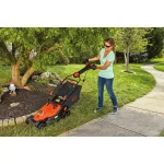 BLACK+DECKER 15 in. 10 Amp Corded Electric Walk Behind Lawn Mower with Pivot Control Handle thumbnail 2