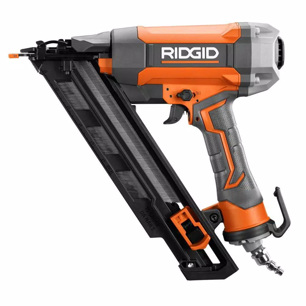 RIDGID 15-Gauge 2-1/2 in. Angled Finish Nailer with CLEAN DRIVE Technology