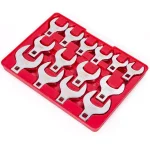 Stark 14-Piece SAE Jumbo Crowfoot Wrench Set, 1/2 in. Drive Open End Wrenches thumbnail 1