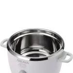 AROMA NutriWare 7-Cup Digital Rice Cooker and Food Steamer with Saute-Then-Simmer Technology, White thumbnail 6