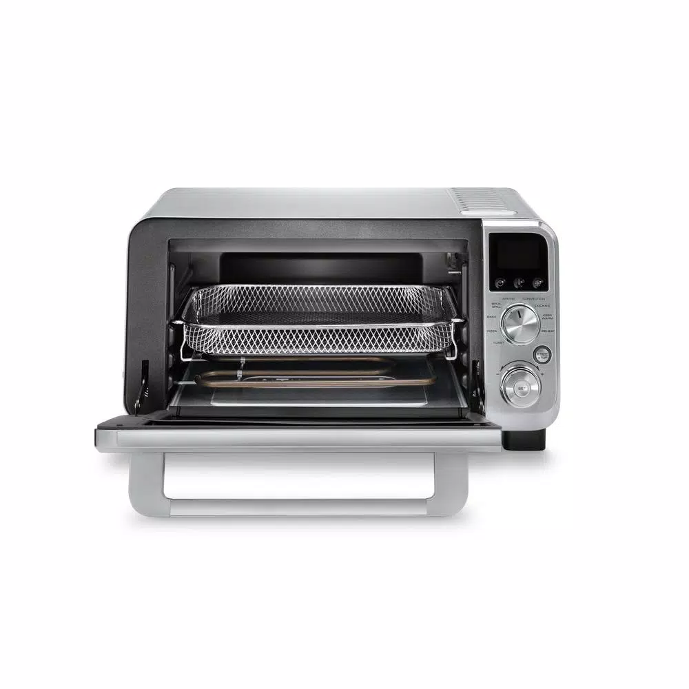 DeLonghi Livenza 2000W 6-Slice Stainless Steel Air Fryer Convection Toaster Oven