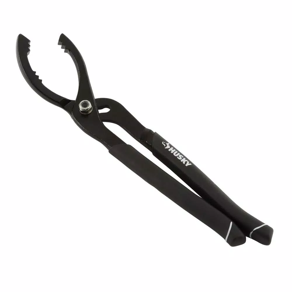 Husky 12 in. PVC Pliers with Slip-Joint Adjustment and Dual-Material Grip