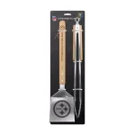 sportsvault The Sports Vault Pittsburgh Steelers 2-Piece BBQ Utensil Set thumbnail 3