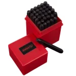 Stalwart 1/4 in. Letter and Number Metal Stamp Set, 36-Piece Hardened Steel Punch Set thumbnail 1