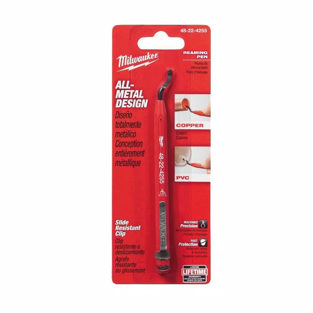 Milwaukee Reaming Pen for Copper and PVC Deburring