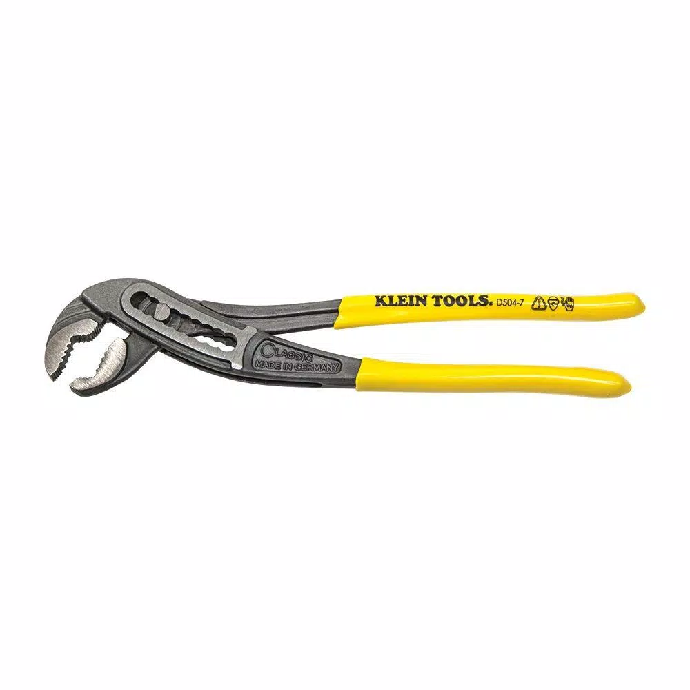 Klein Tools 7 in. Classic Klaw Pump Pliers