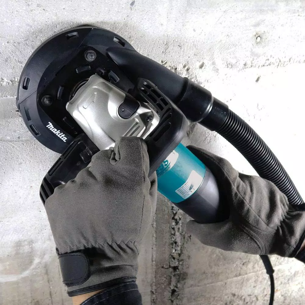 Makita PC5010CX1 5 in. SJS II Compact Concrete Planer with Dust Extraction Shroud
