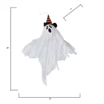 Worth Imports 28 in. Halloween Light Up Hanging Ghost Set of 2 with Multi-Color LED Lights thumbnail 2