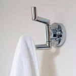Speakman Neo Double Robe Hook in Matte Black - Solid Brass Construction thumbnail 5
