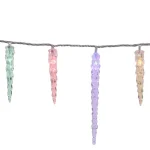 Novolink 80-Light 8mm Mini Globe Multi-Color LED Icicle Lights with Wireless Smart Control thumbnail 3