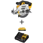 DEWALT 20V MAX Cordless 6-1/2 in. Circular Saw Kit with 4.0 Ah Battery and Charger thumbnail 1