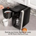 Hamilton Beach 12-Cup Programmable Easy Access Deluxe Coffee Maker, Black thumbnail 3