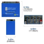 MIGHTY MAX BATTERY Mighty Max YTX20L-BS GEL 12V 18Ah 270 CCA Rechargeable Sealed Lead Acid Powersport Battery thumbnail 5