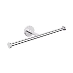 Nameeks Luxury Hotel Double Toilet Paper Holder - Polished Chrome Brass thumbnail 1