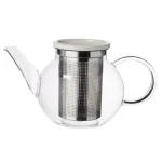 Villeroy & Boch Artesano 4-Cup Double Walled Glass Teapot with Removable Stainless Steel Strainer thumbnail 1