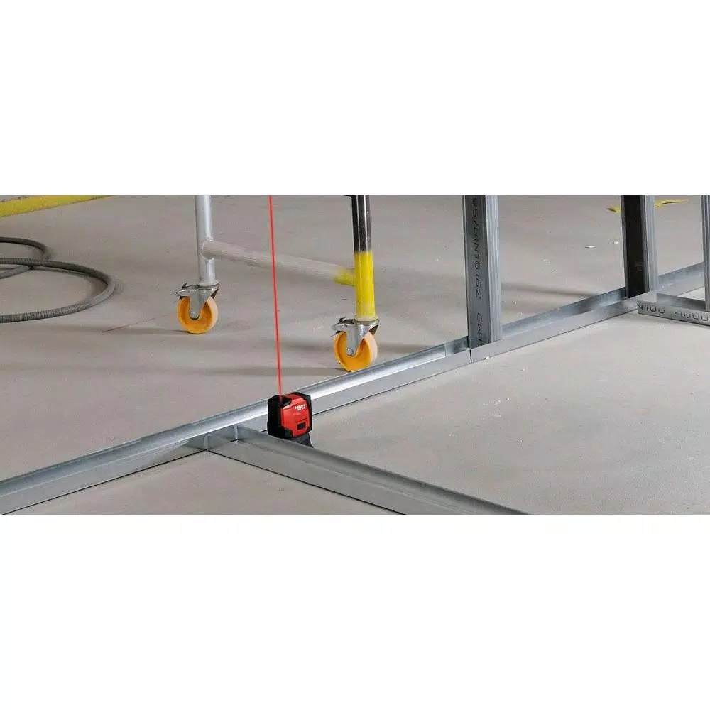 Hilti PM 2-P Plumb Laser Level, Red, 100 ft. Range, Self-Leveling