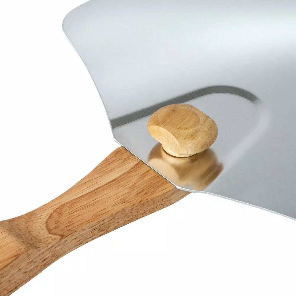 Honey-Can-Do 12 in. x 14 in. Aluminum Foldable Pizza Peel