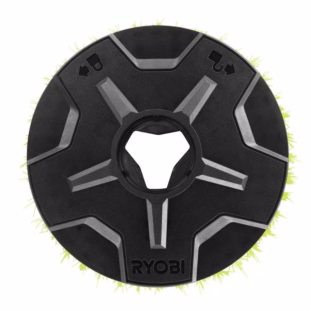 RYOBI 6 in. Medium Bristle Brush Accessory for P4500 and P4510 Power Scrubbers