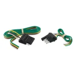 CURT 4-Way Flat Trailer Connector Kit with 12" and 48" Wires thumbnail 6