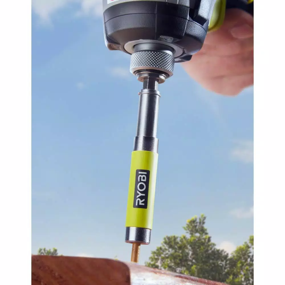 RYOBI 50-Piece Impact Rated Driving Bit Set with Bonus 25 ft. Tape Measure