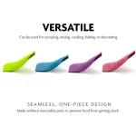 OVENTE Premium Silicone Spatula Set, 4-Piece Heat-Resistant Non-Stick Spatulas with Stainless Steel Core thumbnail 5