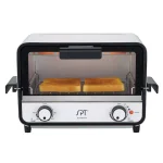 SPT Easy Grasp 800W 2-Slice White Countertop Toaster Oven with Built-In Timer thumbnail 1
