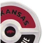 Magnolia Lane Arkansas NCAA Officially Licensed 15 in. Melamine Chip and Dip Serving Tray thumbnail 2