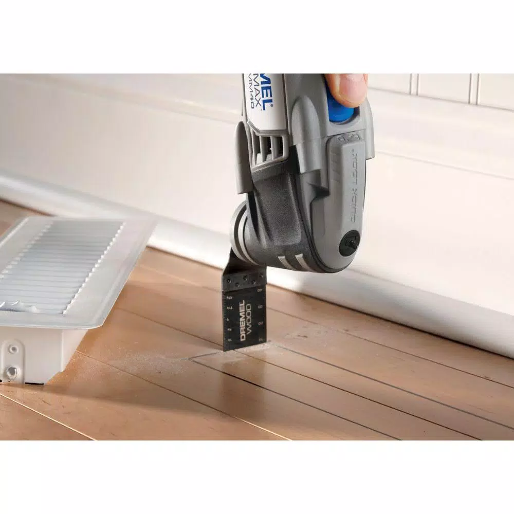 Dremel Multi-Max 1-5/8 in. Wood Flush Cut Oscillating Tool Blade, U2 Interface