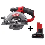 Milwaukee M12 FUEL 5-3/8 in. Brushless Cordless Circular Saw with 4.0 Ah Battery thumbnail 1