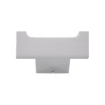 Italia Palermo Single Robe Hook, Polished Chrome, Solid Brass thumbnail 4