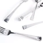 Gibson Cordell 20-Piece Stainless Steel Flatware Set, Service for 4, Mirror Polished thumbnail 2