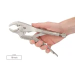 TEKTON 2-Piece Indexing Round Jaw Locking Pliers Set, 7 in. and 10 in. thumbnail 8