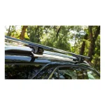 CURT Universal Aluminum Roof Rack Cross Bars, 150 lb. Capacity, Black (2-Pack) thumbnail 7