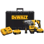 DEWALT 20V MAX XR Brushless 1-1/8 in. SDS Plus L-Shape Rotary Hammer Kit with (2) 6.0Ah Batteries & Charger thumbnail 1